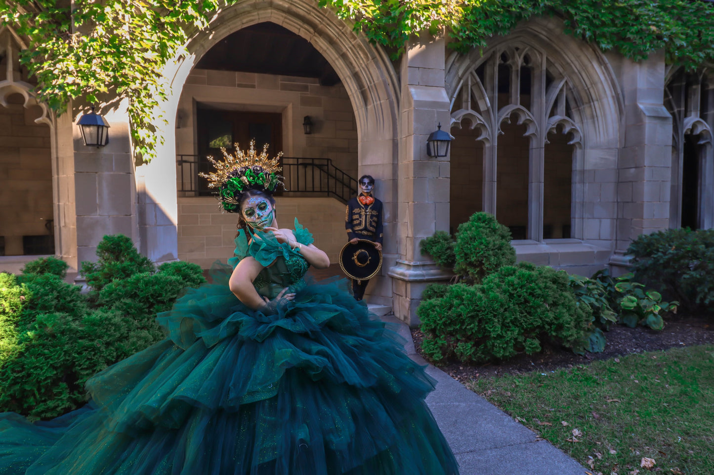 Enchanting Emerald Dress