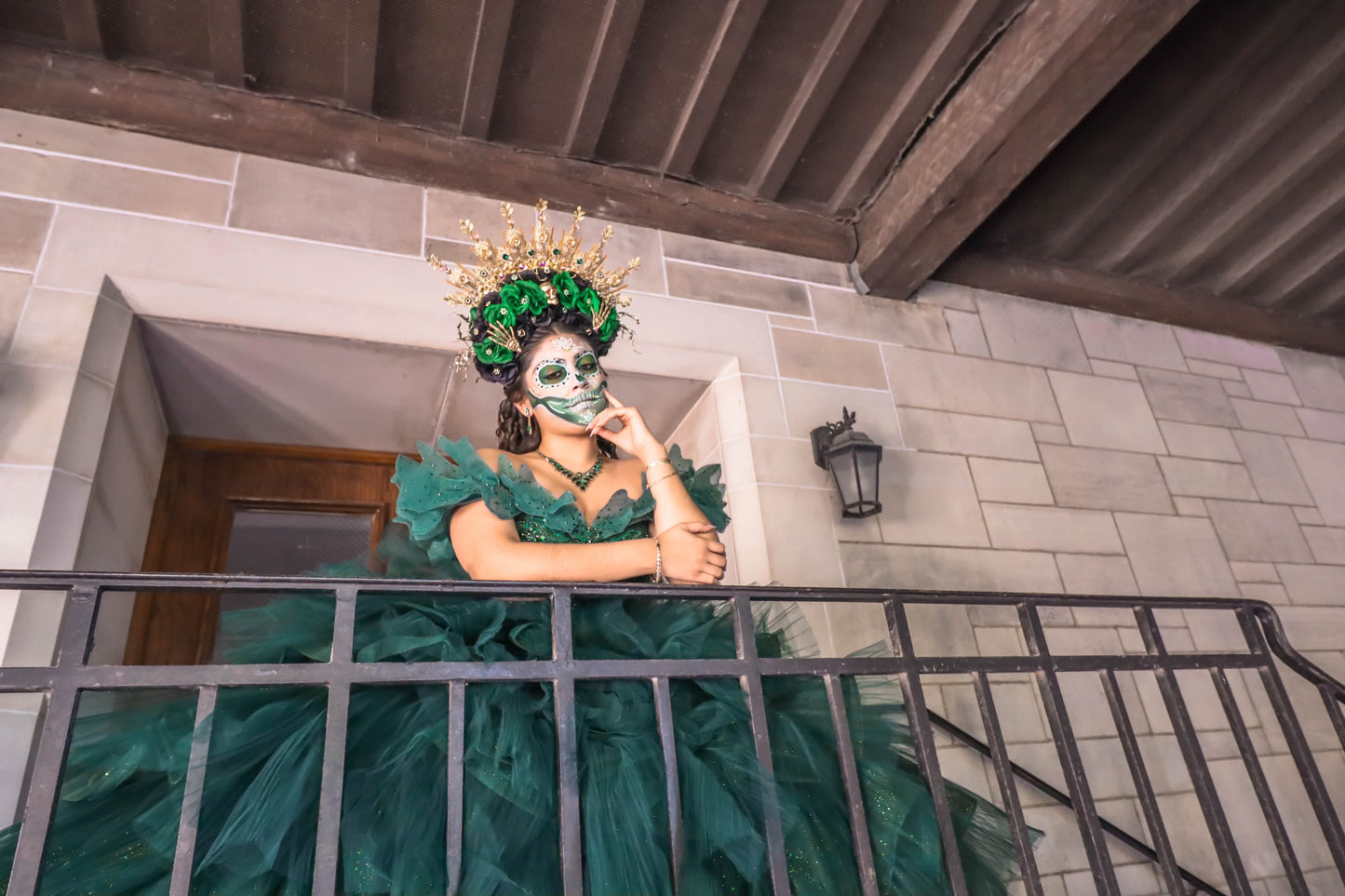 Enchanting Emerald Dress