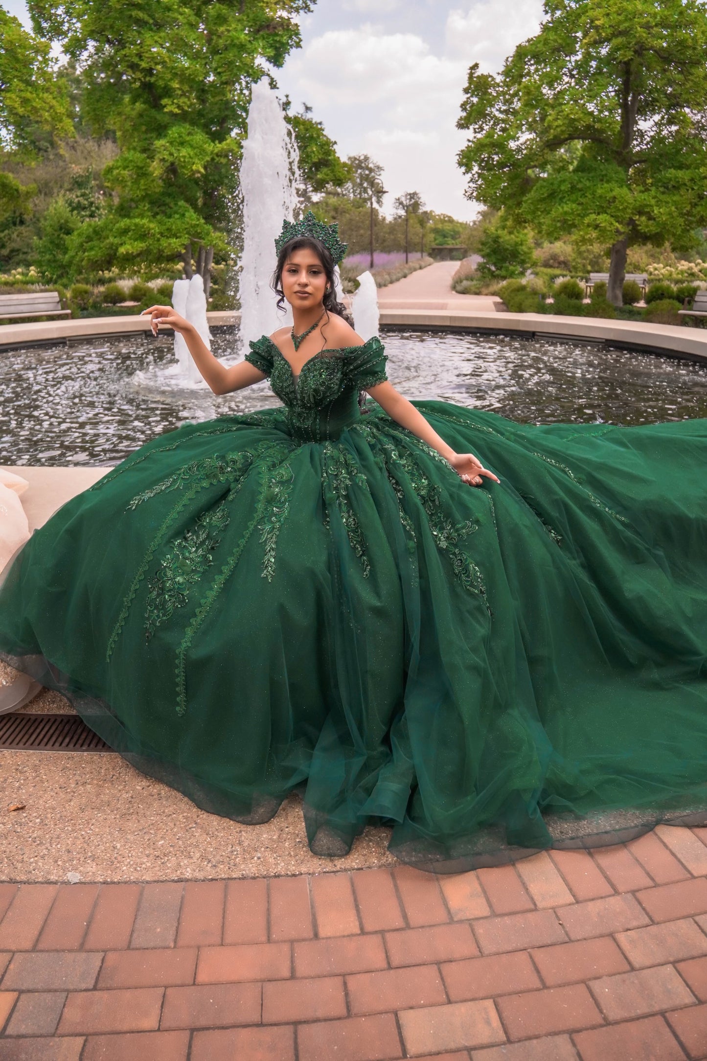Hunter Green Quince Dress